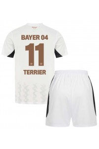 Bayer Leverkusen Martin Terrier #11 Babytruitje Uit tenue Kind 2024-25 Korte Mouw (+ Korte broeken)